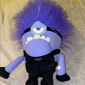 Purple minion plushie
